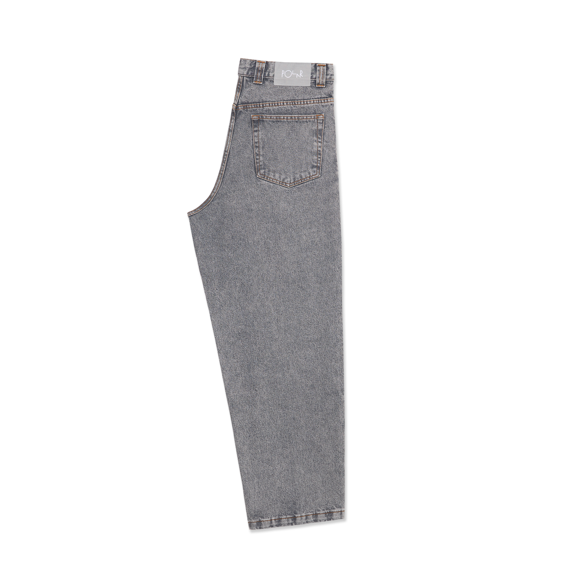 polar-skate-co-93-pants-washed-graphite-435-gsm-denim-oversized-fit image 3