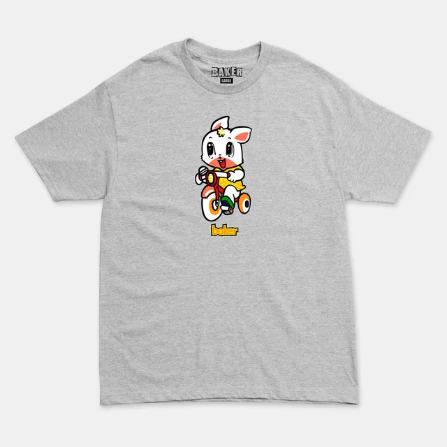baker-skateboards-bunny-tee-heather-grey image 1