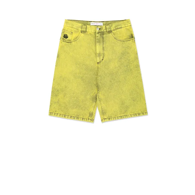 polar-skate-co-big-boy-shorts-angel-child-lemon-black image 1