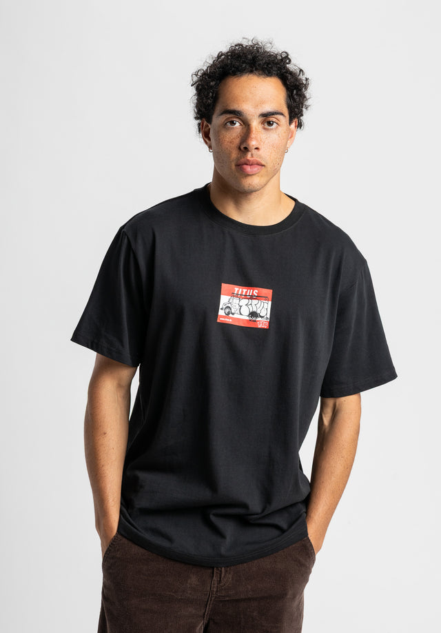 titus-stickers-t-shirt-regular-fit-graffiti-truck-print-street-culture image 2