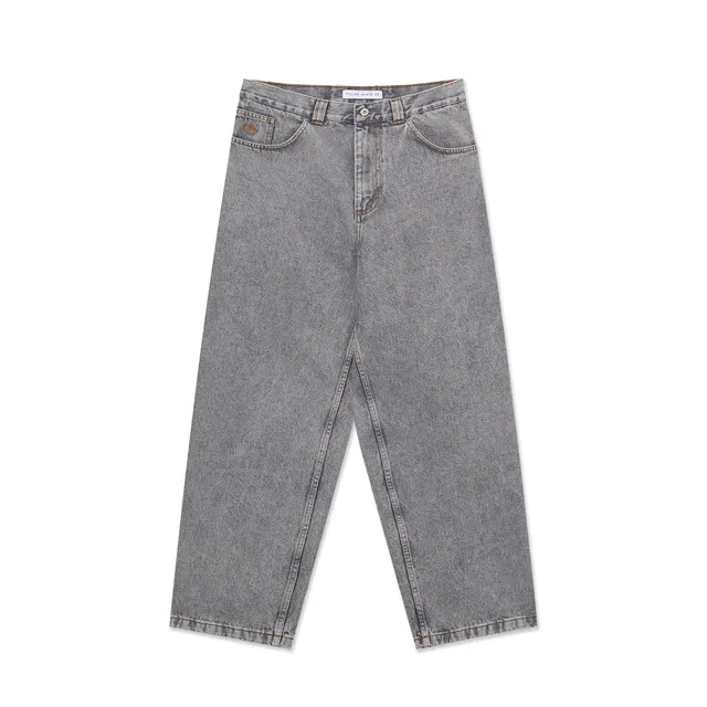polar-skate-co-big-boy-pants-washed-graphite-435-gsm-denim image 1