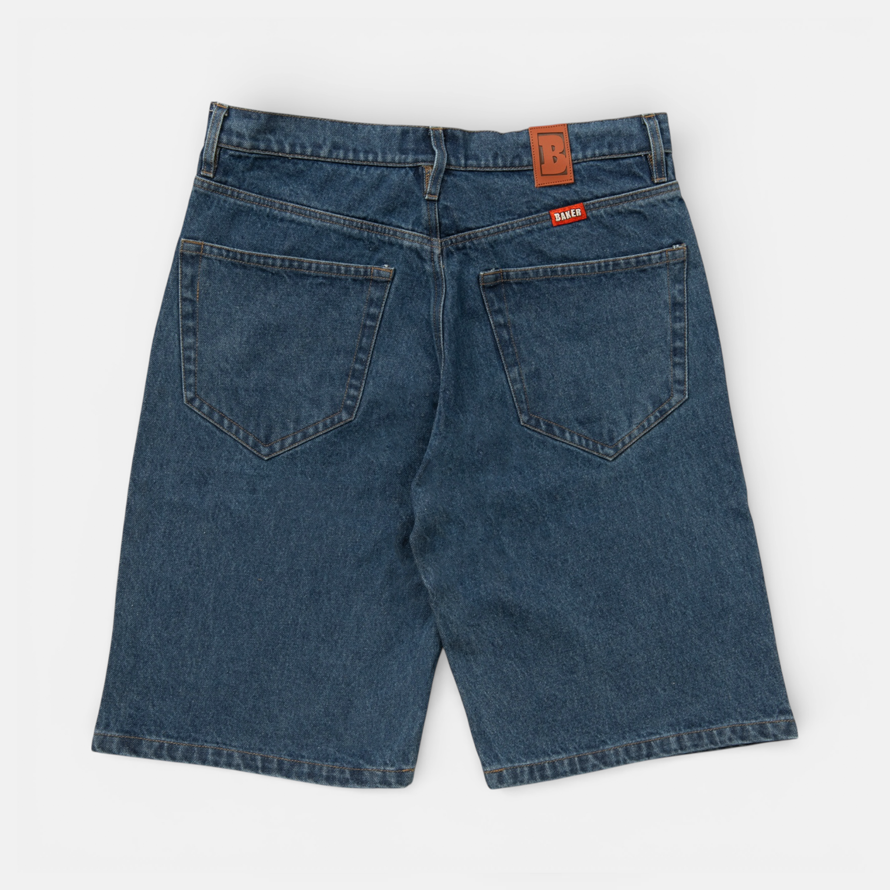 baker-skateboards-warner-jean-shorts-blue-5-pocket-jeansshorts-aus-12oz-denim-mi image 2