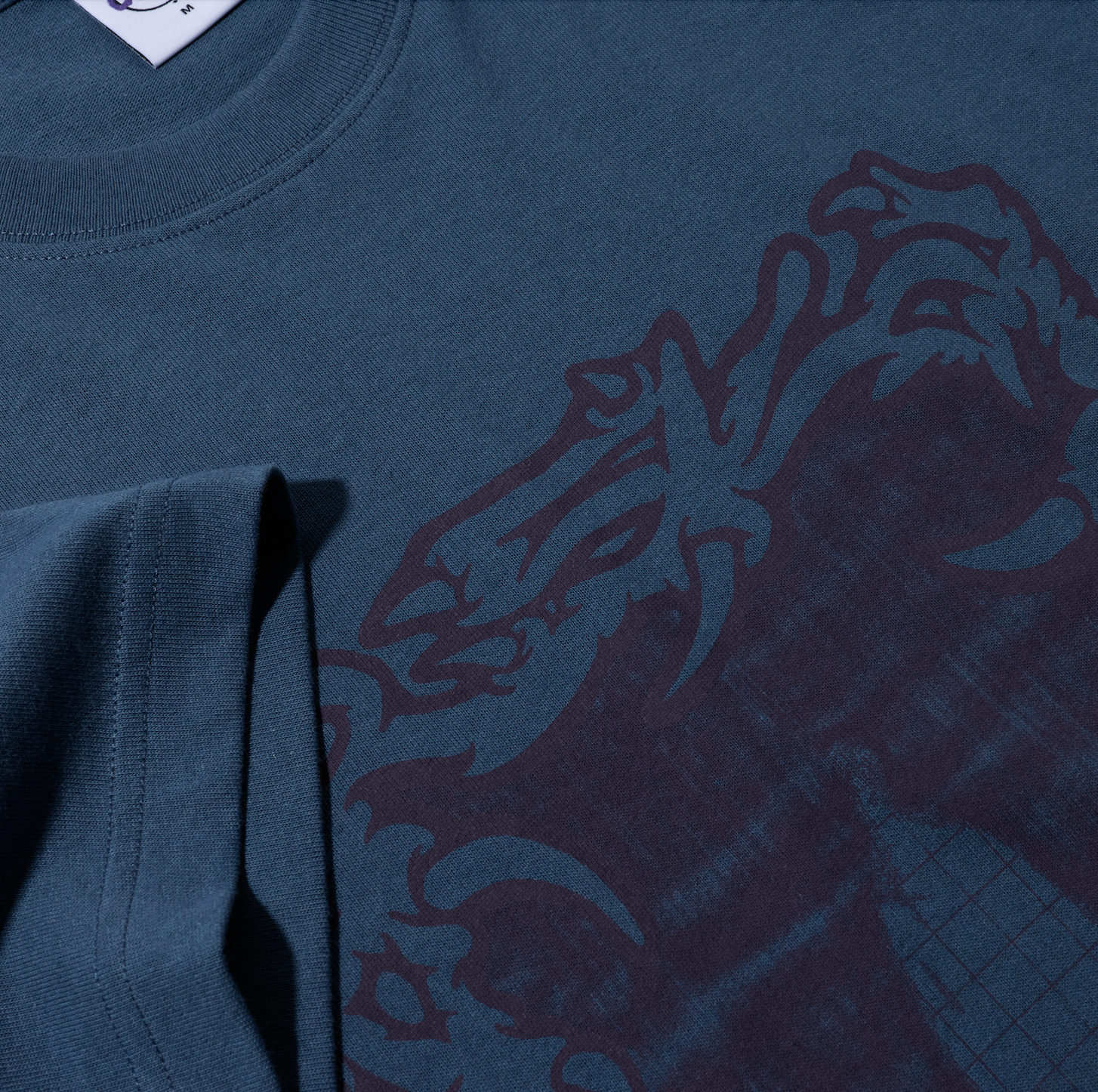 polar-skate-co-passing-resemblance-t-shirt-grau-blau-230-240-g-m-baumwolle-regul image 3