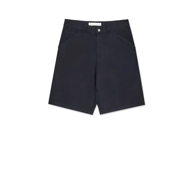 polar-skate-co-93-work-shorts-black-100-baumwolle-300-g-m-canvas-oversized-fit image 1