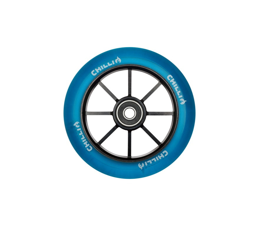 chilli-pro-scooter-wheel-blue-110mm-base-s-stunt-rolle image 1