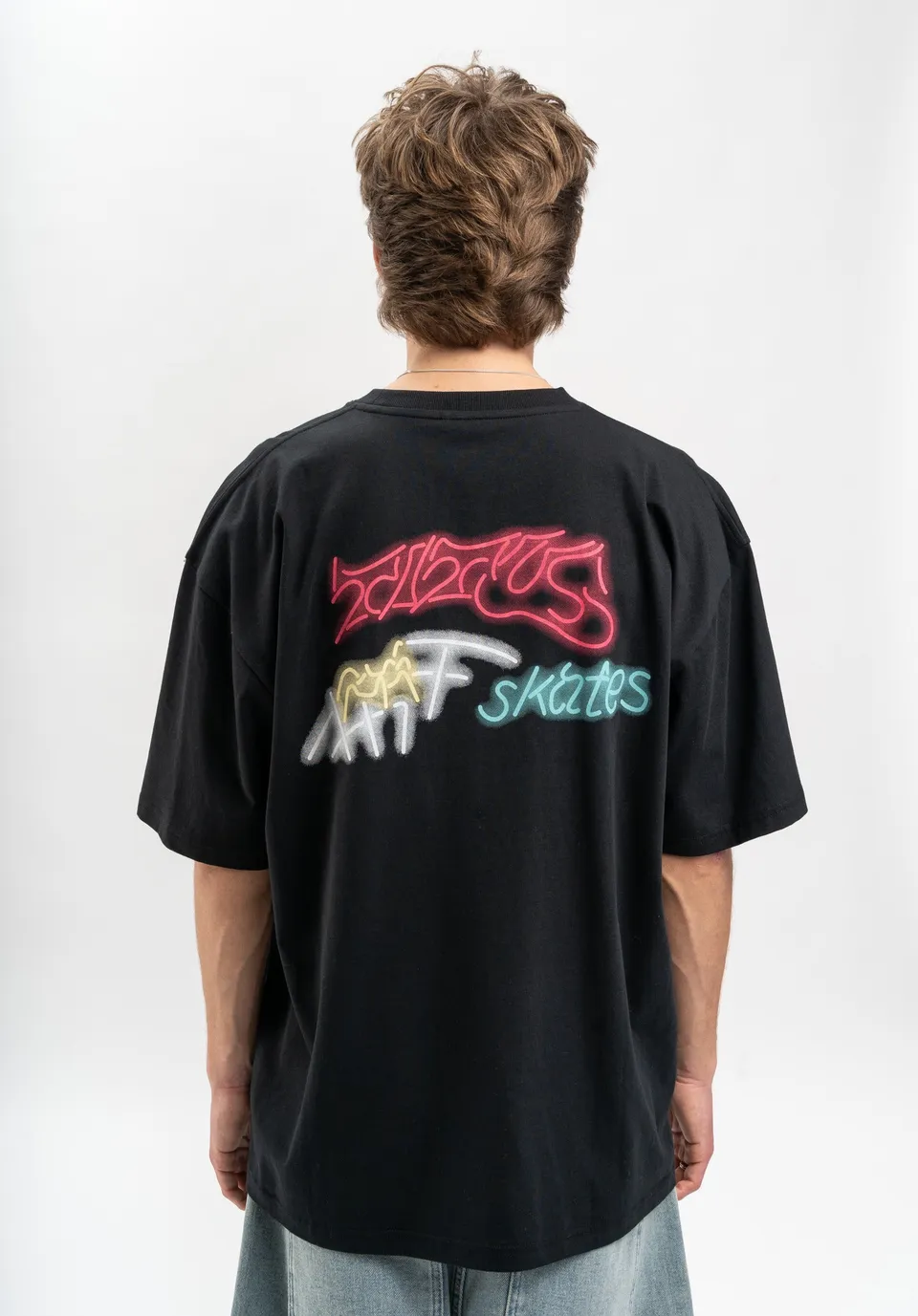 titus-retro-classic-logo-t-shirt-loose-fit-schwerer-baumwoll-jersey-rundhalsauss image 1