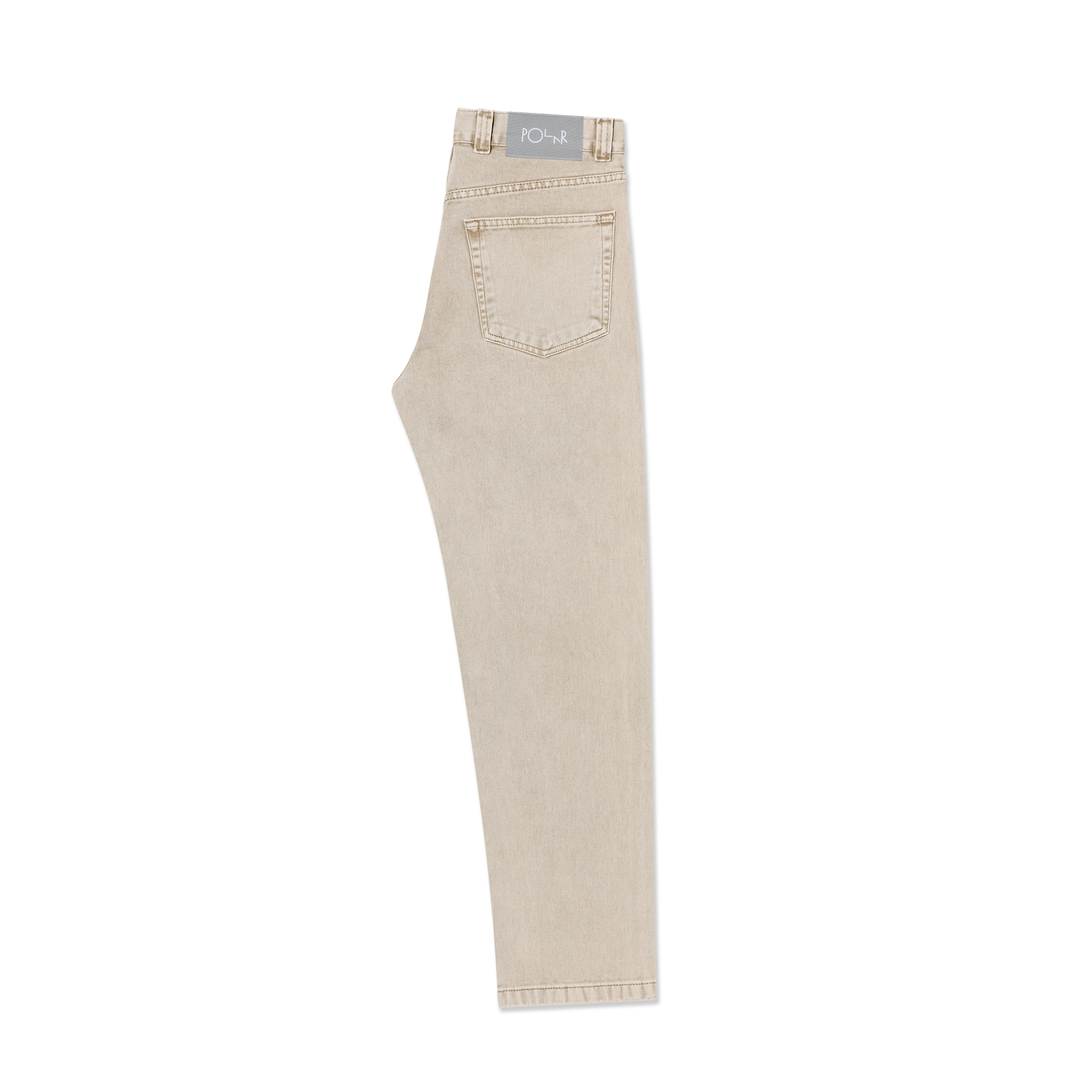polar-skate-co-89-pants-sand-high-waist-straight-leg-jeans-435-gsm-denim image 3