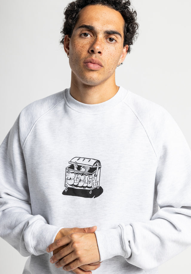 titus-undercover-sweater-oversize-dumpster-print-titus-graffiti image 2