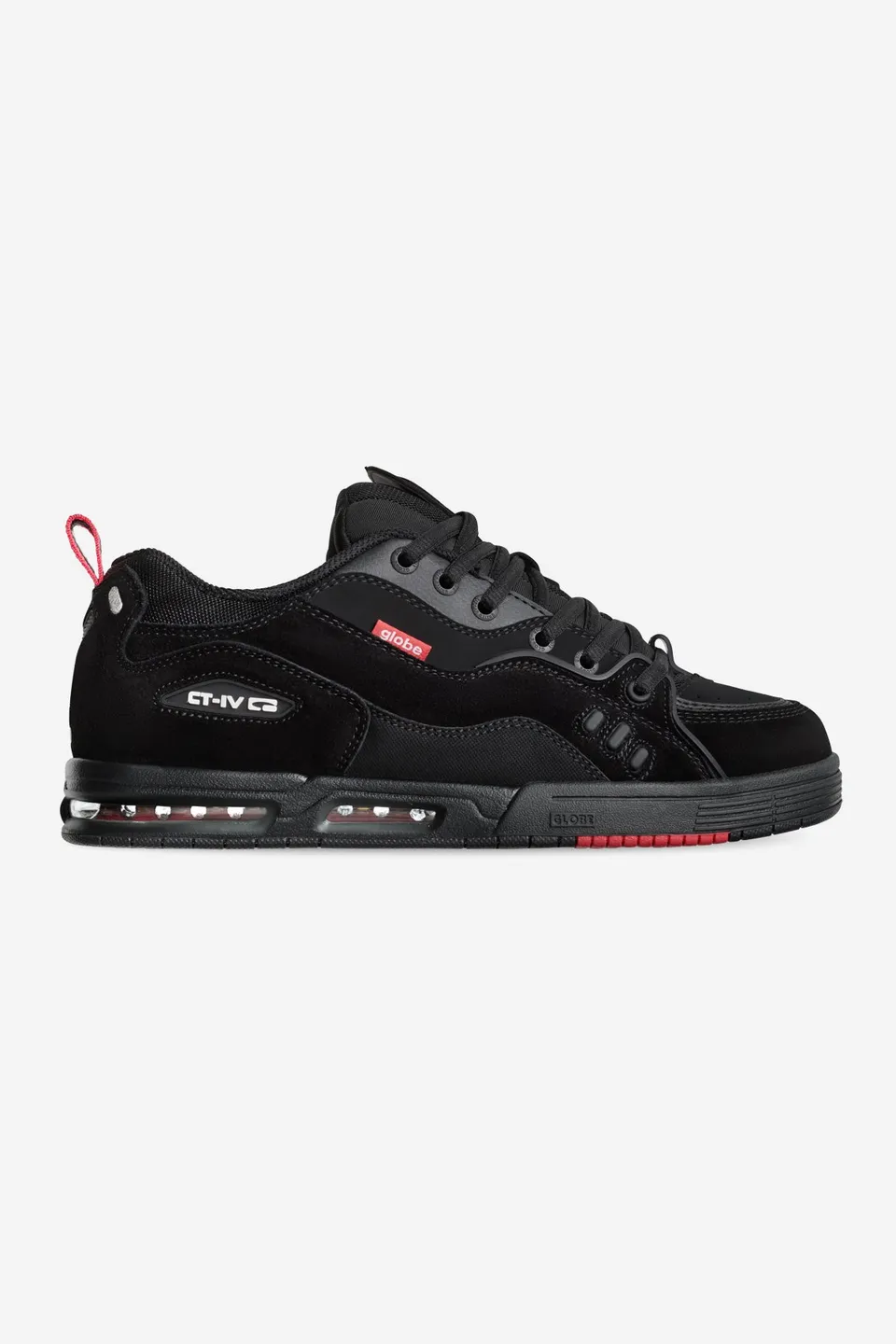 globe-ct-4-skateboard-schuhe-black-suede image 1