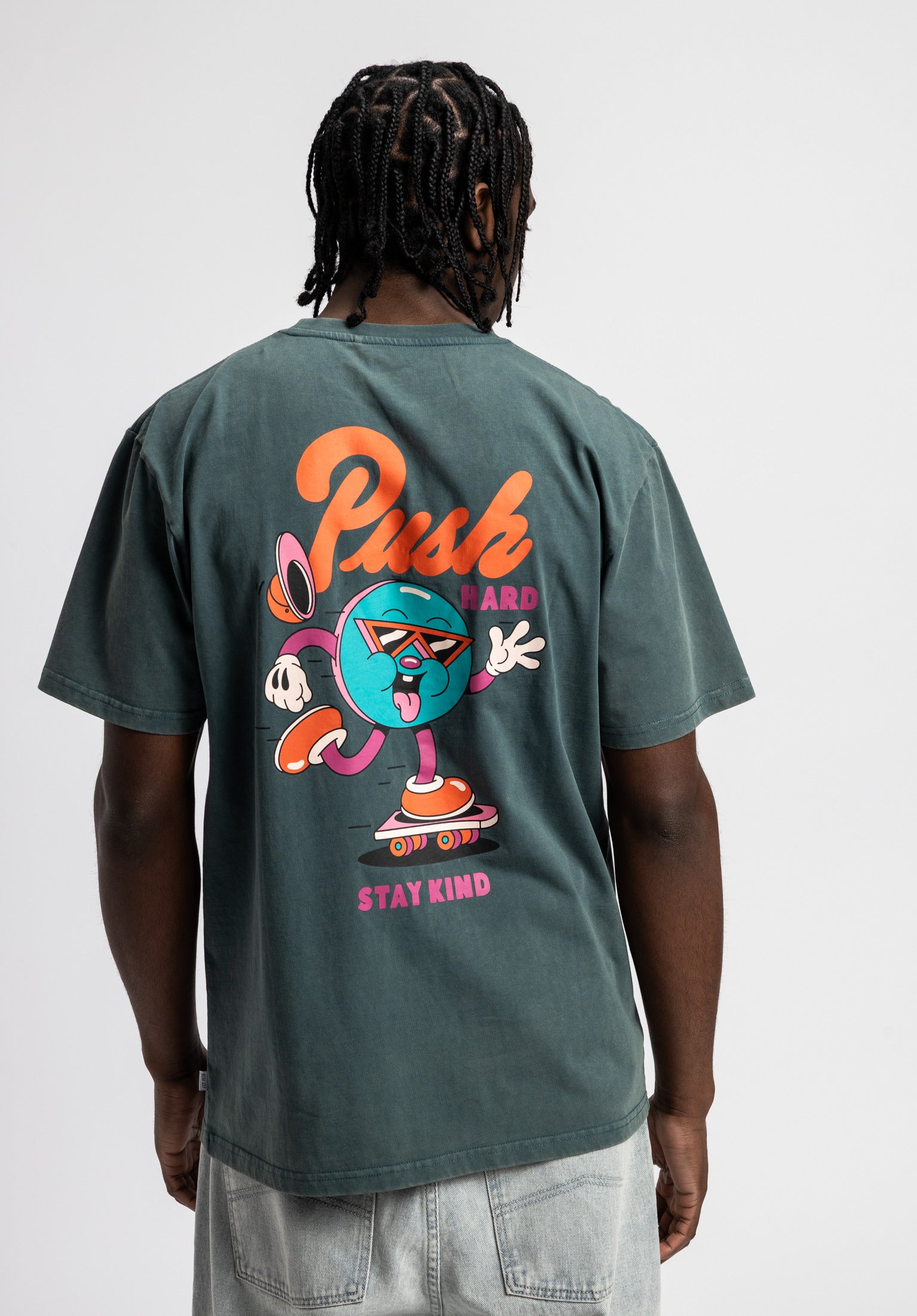 titus-x-yeye-weller-push-hard-t-shirt image 1