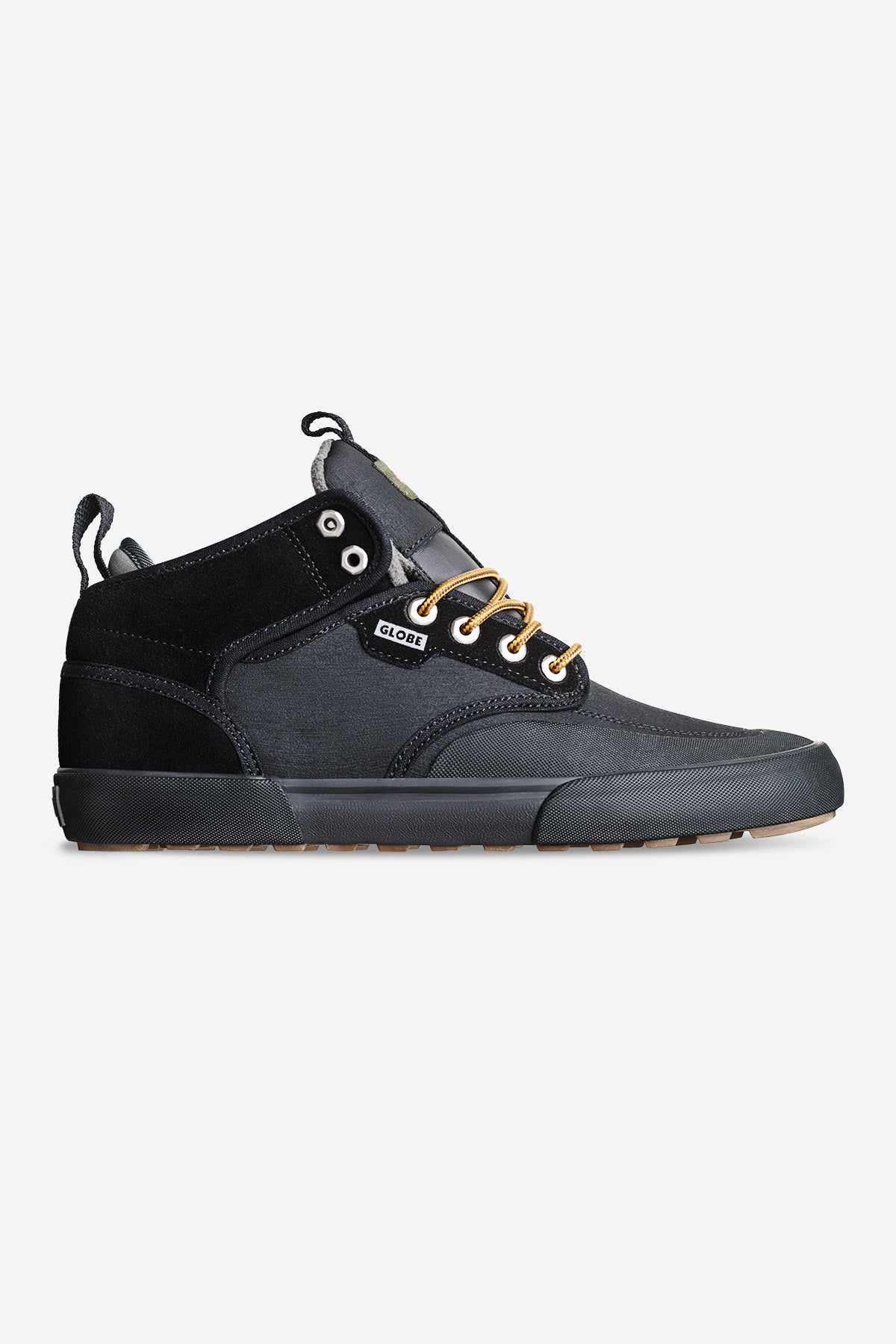 globe-motley-mid-black-gunmetal-trek-schuhe image 1