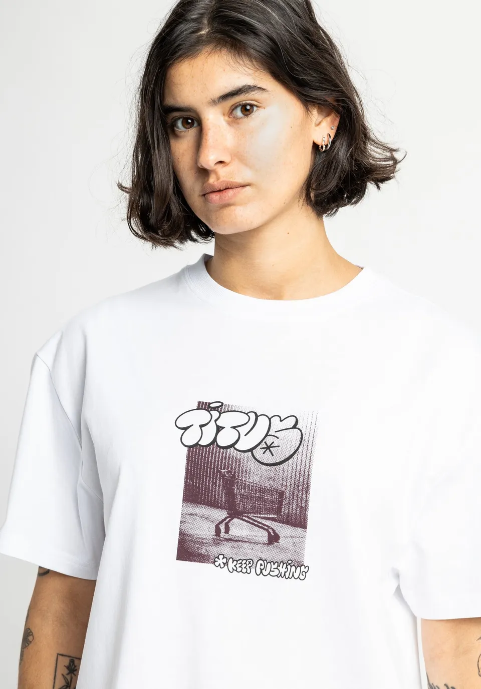 titus-gian-t-shirt-regular-cut-shirt-mit-graffiti-logo-f-r-herren image 1