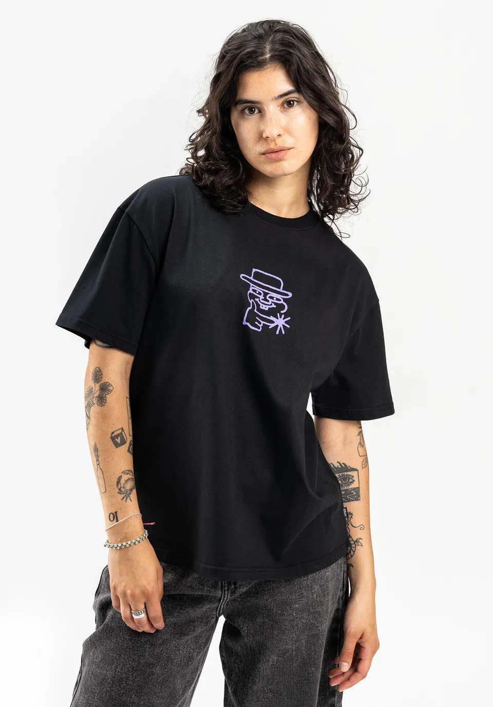 titus-meldra-t-shirt-regular-fit-dropped-shoulder-frontprint-rundhalsausschnitt image 1