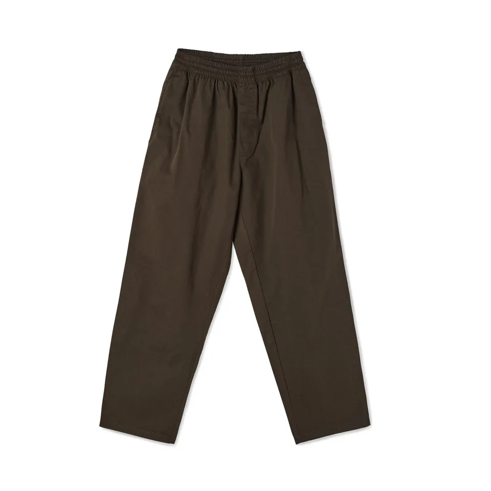 polar-skate-co-surf-pants-brown-thin-workwear-twill-freedom-fit image 1