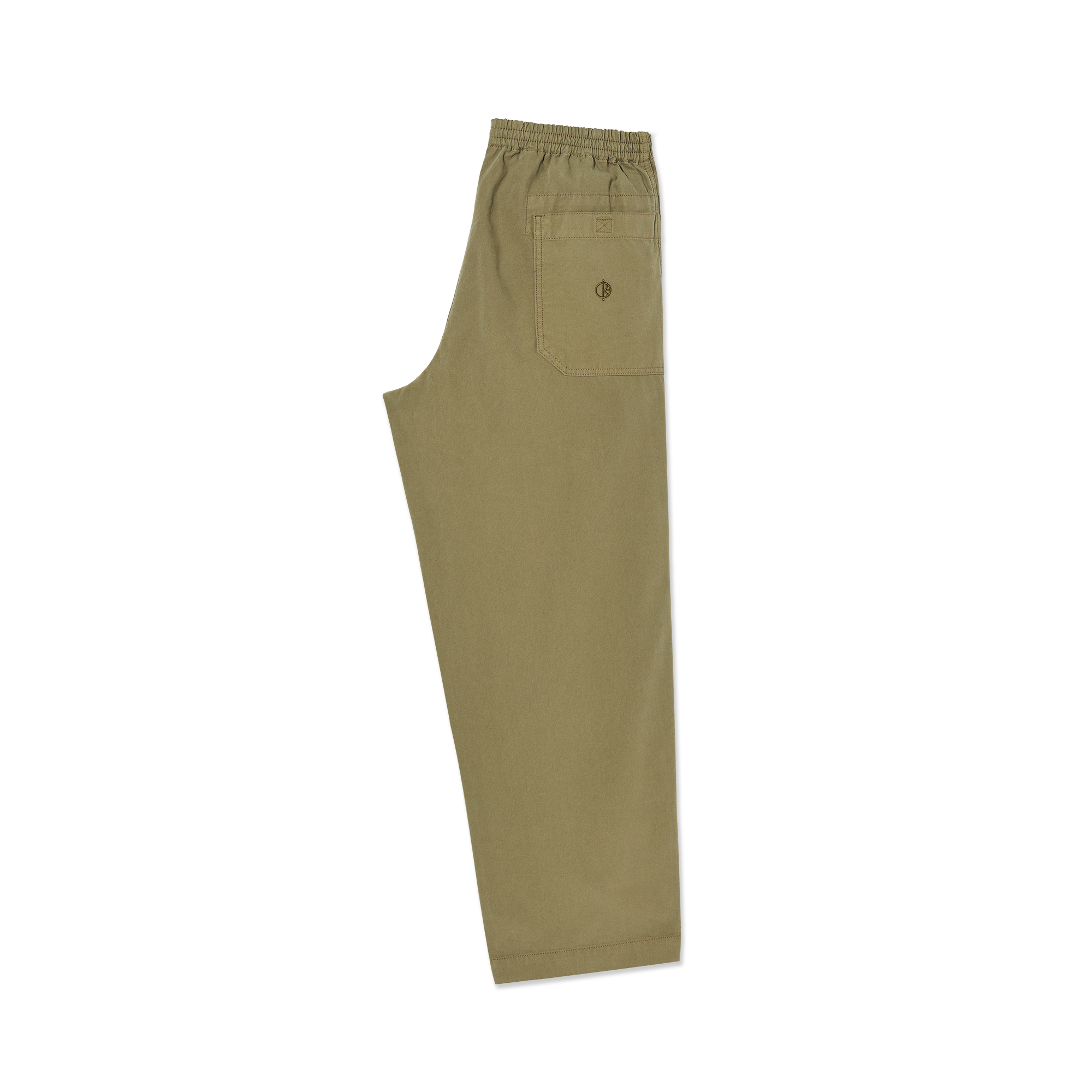 polar-skate-co-kata-pants-khaki-green-240-gsm-canvas-freedom-fit image 3