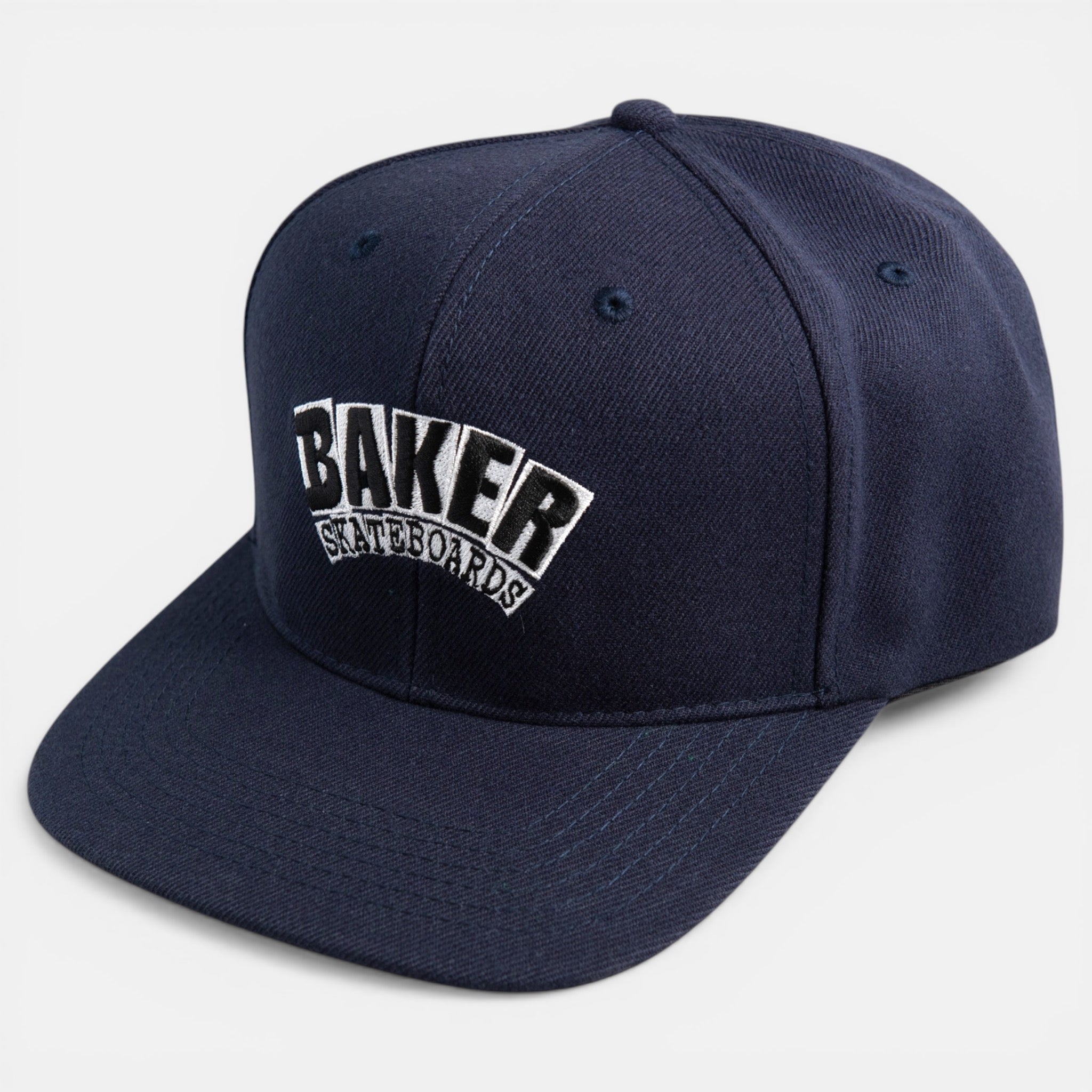 baker-skateboards-arch-logo-snapback-cap image 1