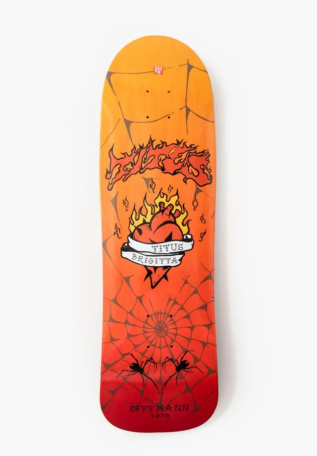 titus-hall-of-fame-limited-edition-skateboard-deck-7-lagen-ahorn-nummeriert-hand image 1