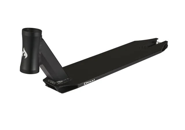 chilli-pro-scooter-deck-black-5000-stunt-scooter-deck-inkl-achse image 1