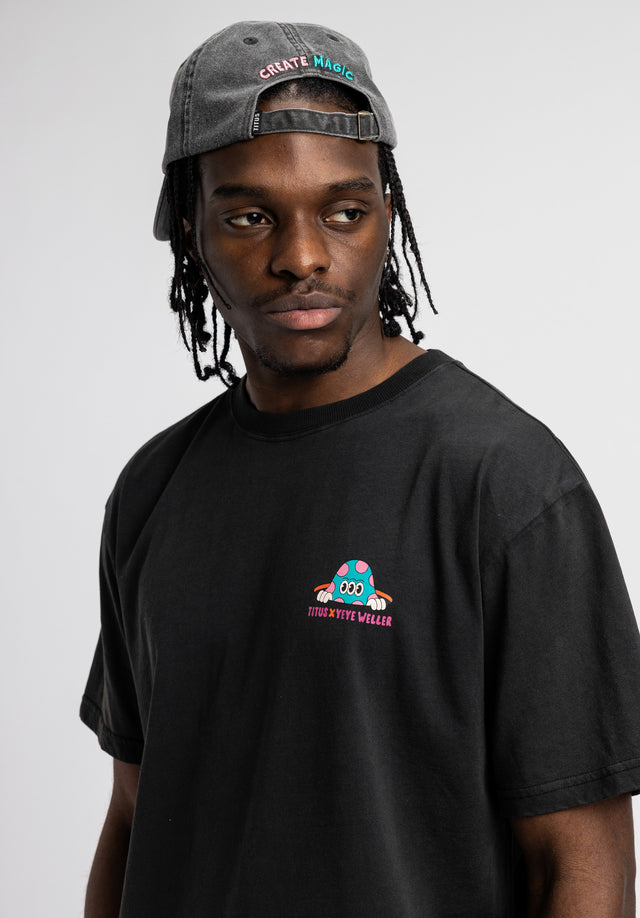 titus-x-yeye-weller-create-more-magic-t-shirt-regular-fit-mit-brust-und-r-ckenpr image 4