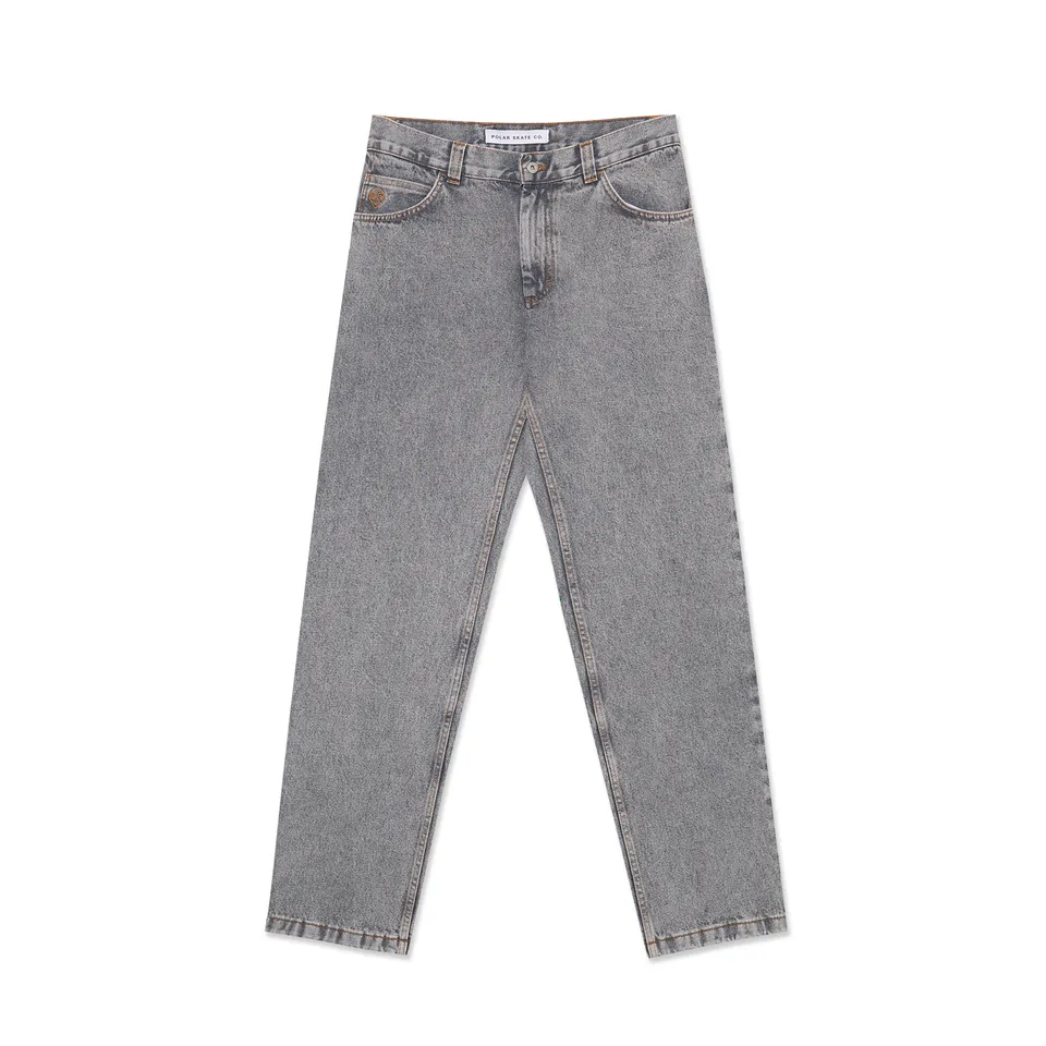 polar-skate-co-89-pants-washed-graphite-high-waist-jeans-mit-straight-leg image 1