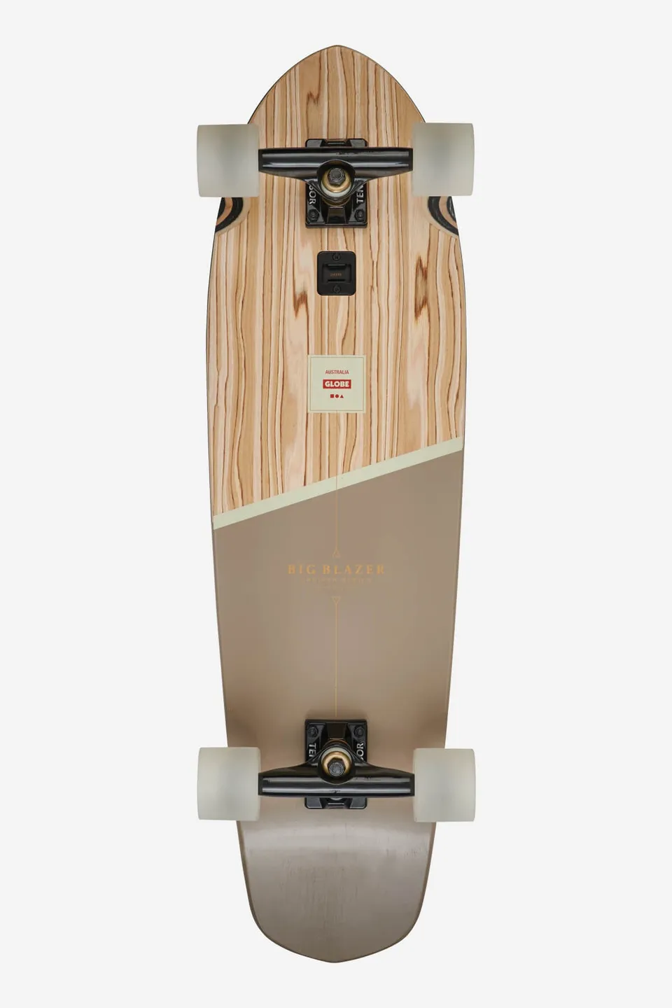 globe-big-blazer-32-cruiserboard-olivewood-stone image 1