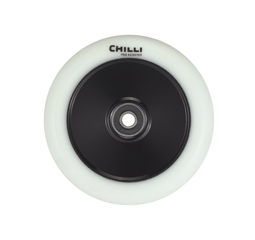 chilli-pro-scooter-archie-cole-stunt-scooter-rolle-110-mm-wei image 1