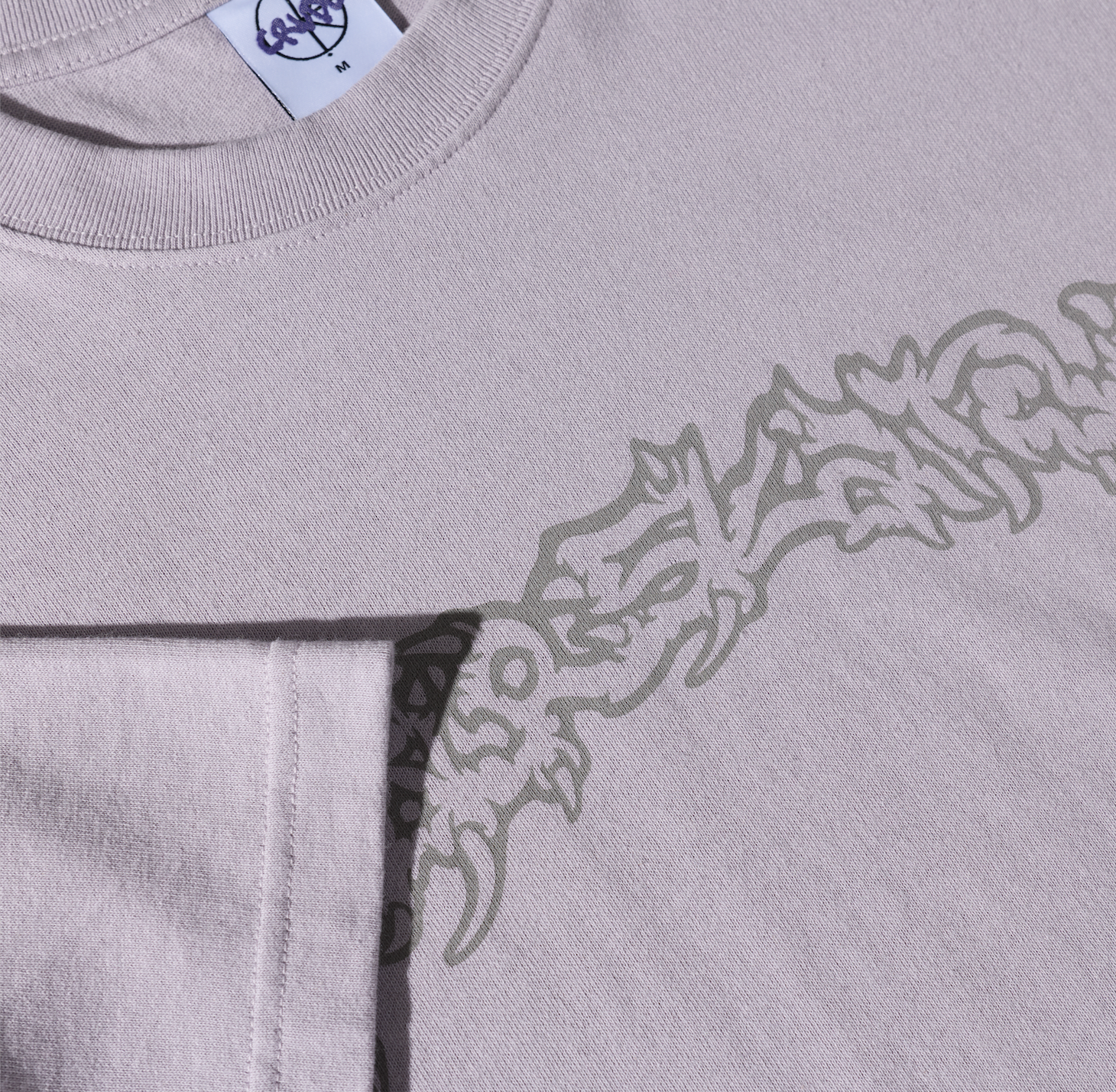 polar-skate-co-tee-conflict-scenario-pale-purple-t-shirt image 4