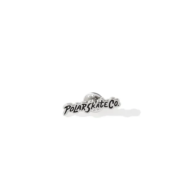 polar-skate-co-pin-surf-logo-silber-schwarz-zinklegierung-emaille image 1