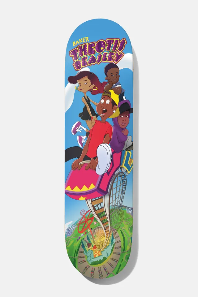baker-skateboards-theotis-beasley-roller-coaster-deck-8-25-pro-model-100-hard-ro image 1
