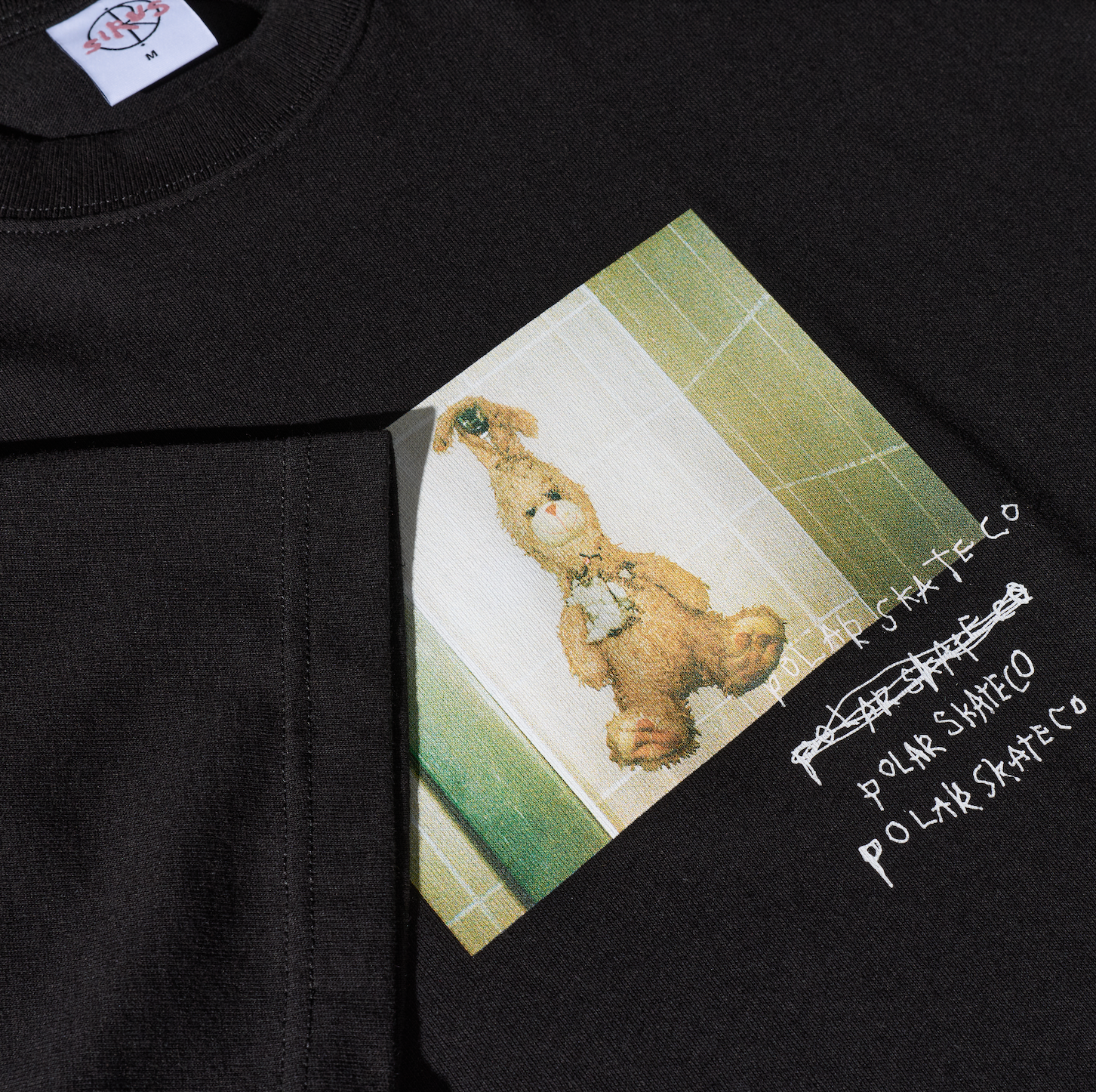 polar-skate-co-tee-bunny-2-schwarz-230-240-gsm-regular-fit-von-sirus-f-gahan image 3