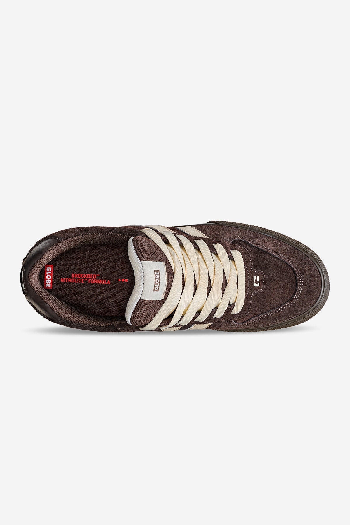 globe-encore-2-brown-dark-gum-skate-shoes-limited-edition image 2