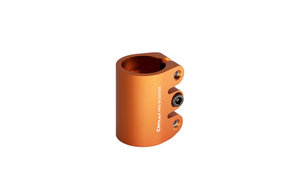 chilli-pro-scooter-clamp-hic-3-bolt-pistol-gold image 1