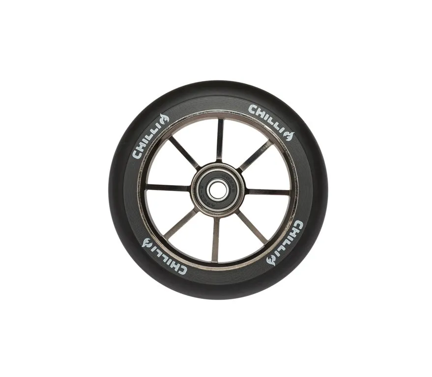 chilli-pro-scooter-wheel-black-neochrome-110mm-rocky-vol-2-ersatzrolle image 1