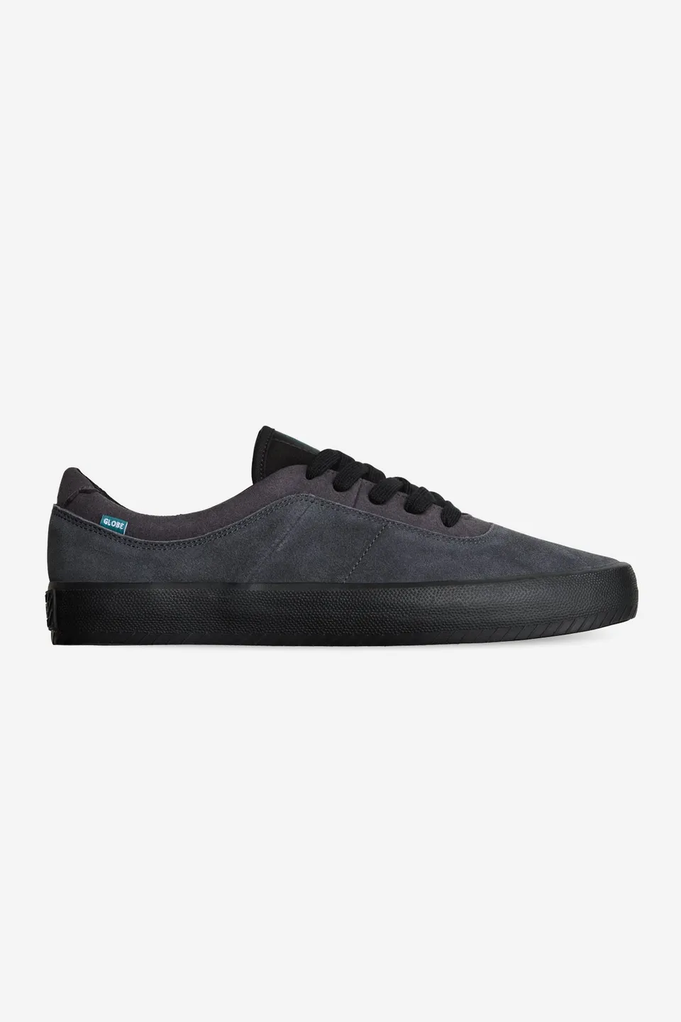 globe-melbek-grey-black-skate-schuh-mit-wildleder-und-abriebfester-sohle image 1