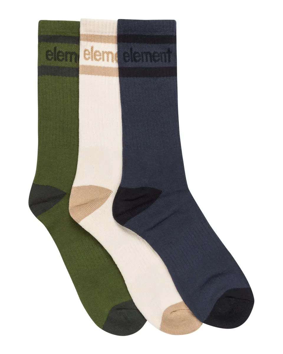 element-clearsight-3-0-socken-3er-pack-crew-skatesocken-herren-71-recycelte-baum image 1