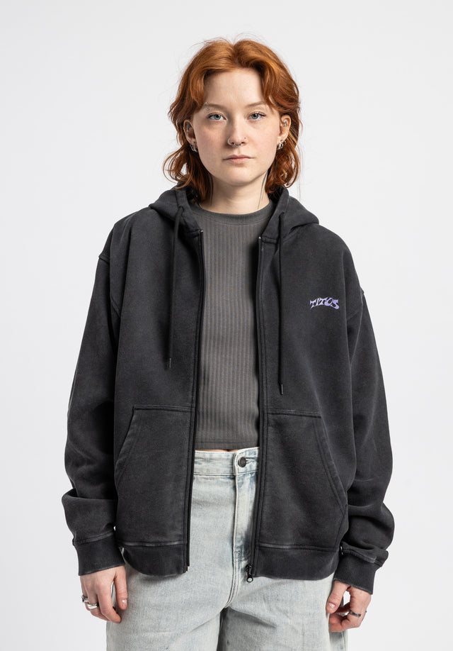 titus-w-heritage-clr-zip-hoodie-loose-fit-berschnittene-schultern-full-front-zip image 3