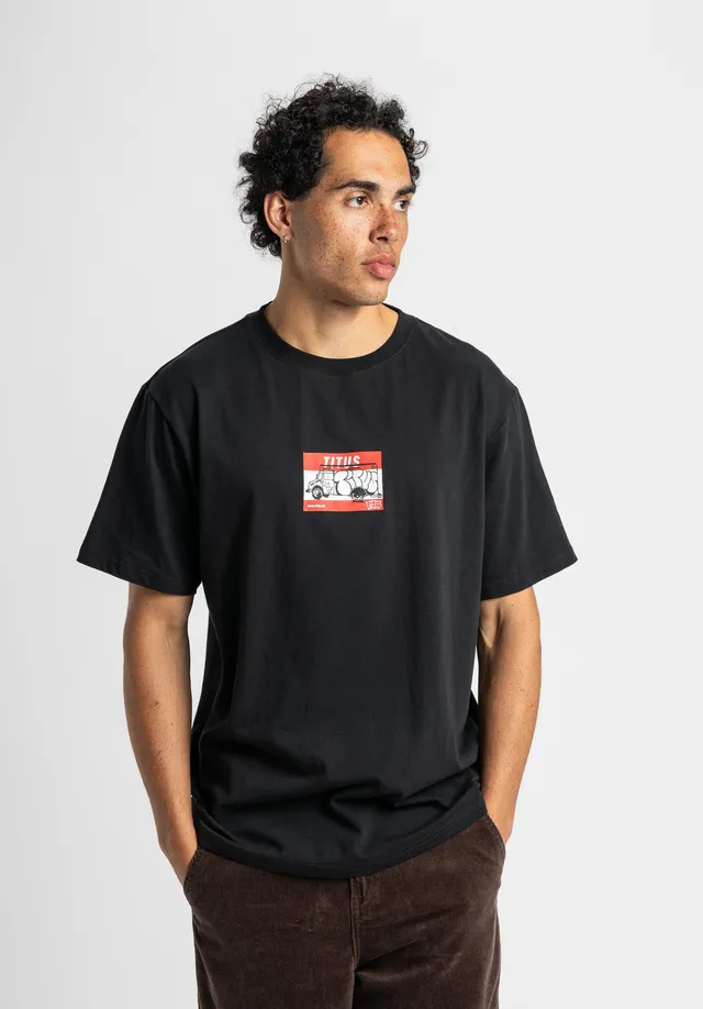 titus-stickers-t-shirt-regular-fit-graffiti-truck-print-street-culture image 1