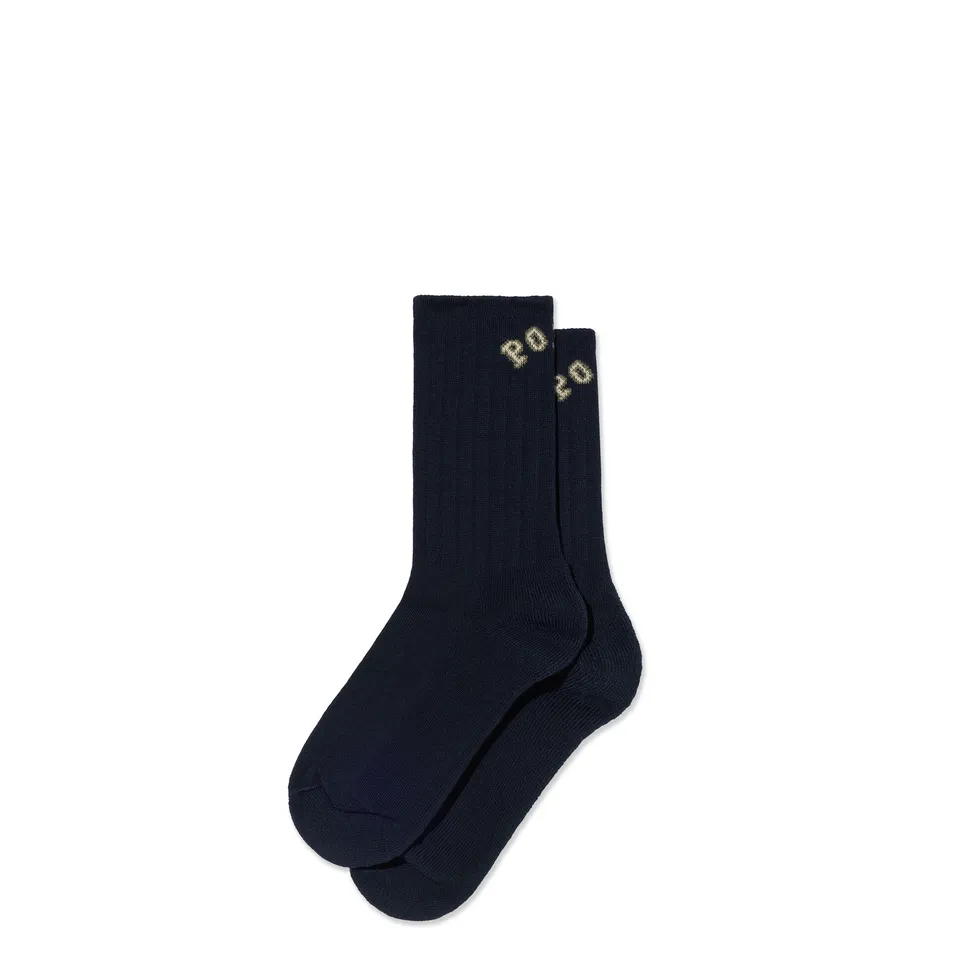 polar-skate-co-large-rib-socks-college-dark-navy-crew image 1