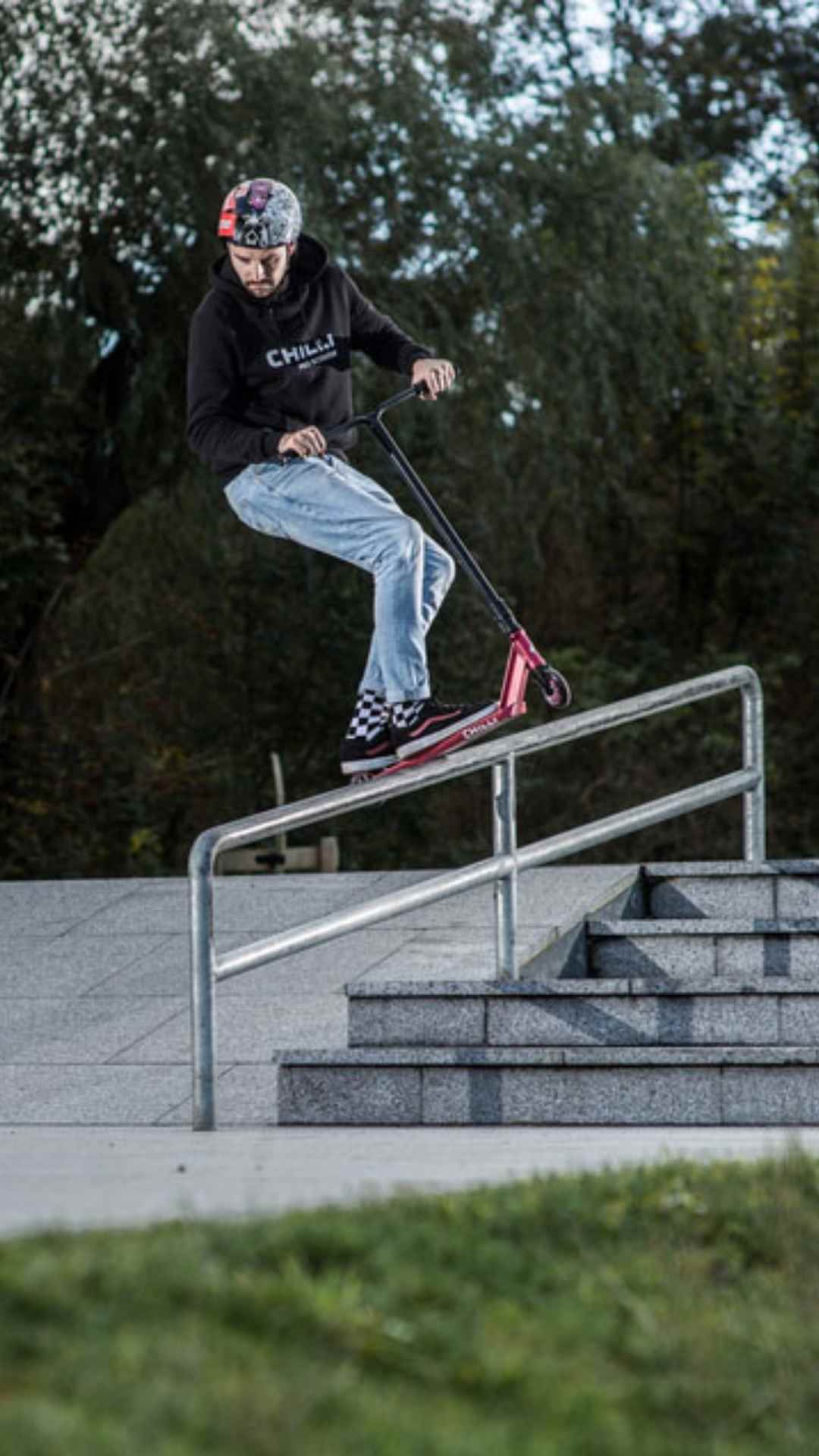 chilli-pro-scooter-tnt-red-komplett-scooter-street image 8