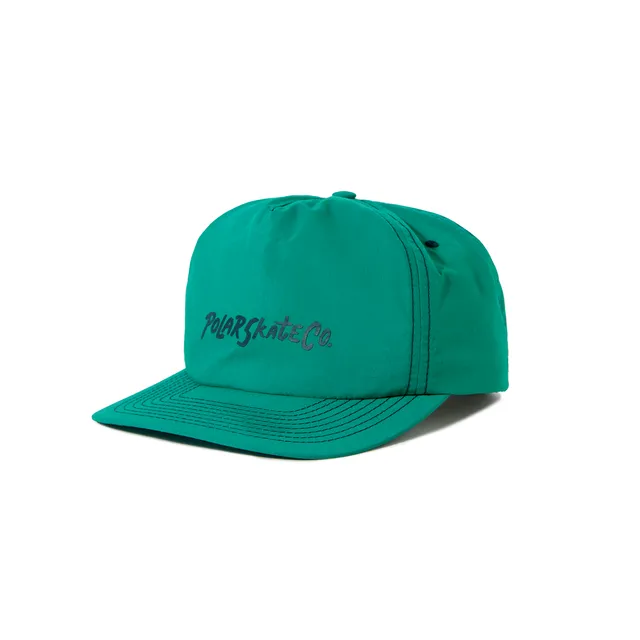 polar-skate-co-earl-cap-teal-blue-5-panel-cap-aus-tactel-nylon image 1