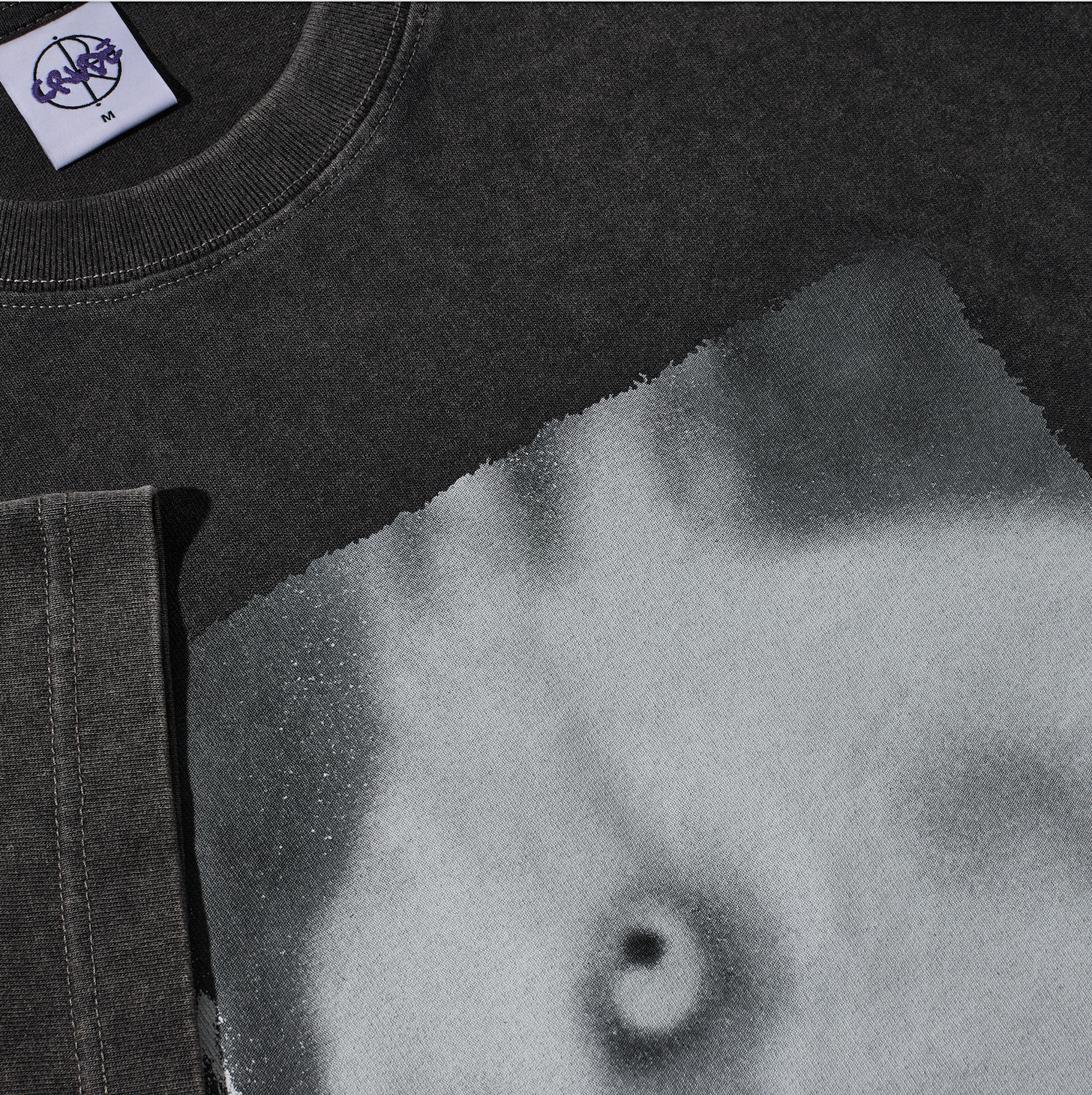 polar-skate-co-rabbit-t-shirt-silver-black image 3