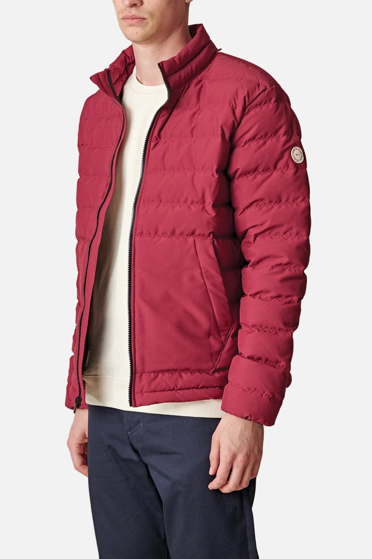 globe-prime-down-puffer-jacke-rhubarb image 2