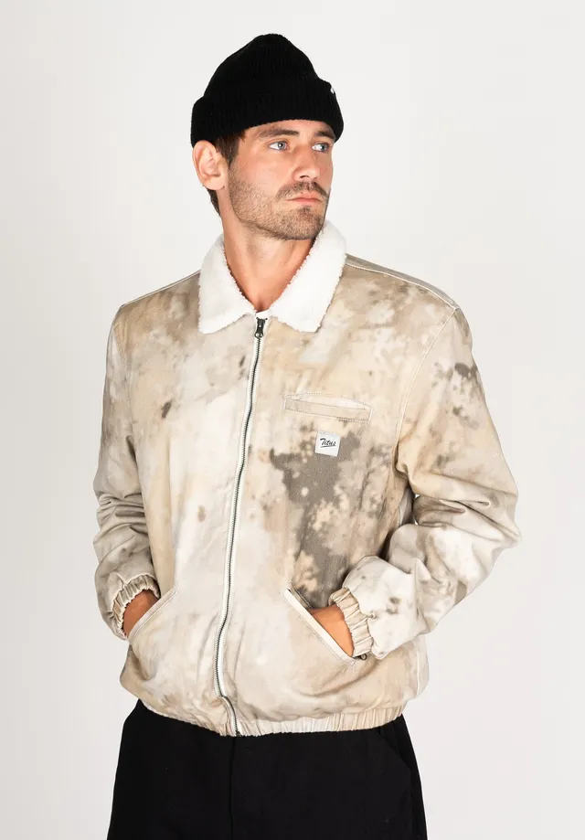 titus-dimitri-jeansjacke-mit-steppfutter-und-fleece-kragen image 1