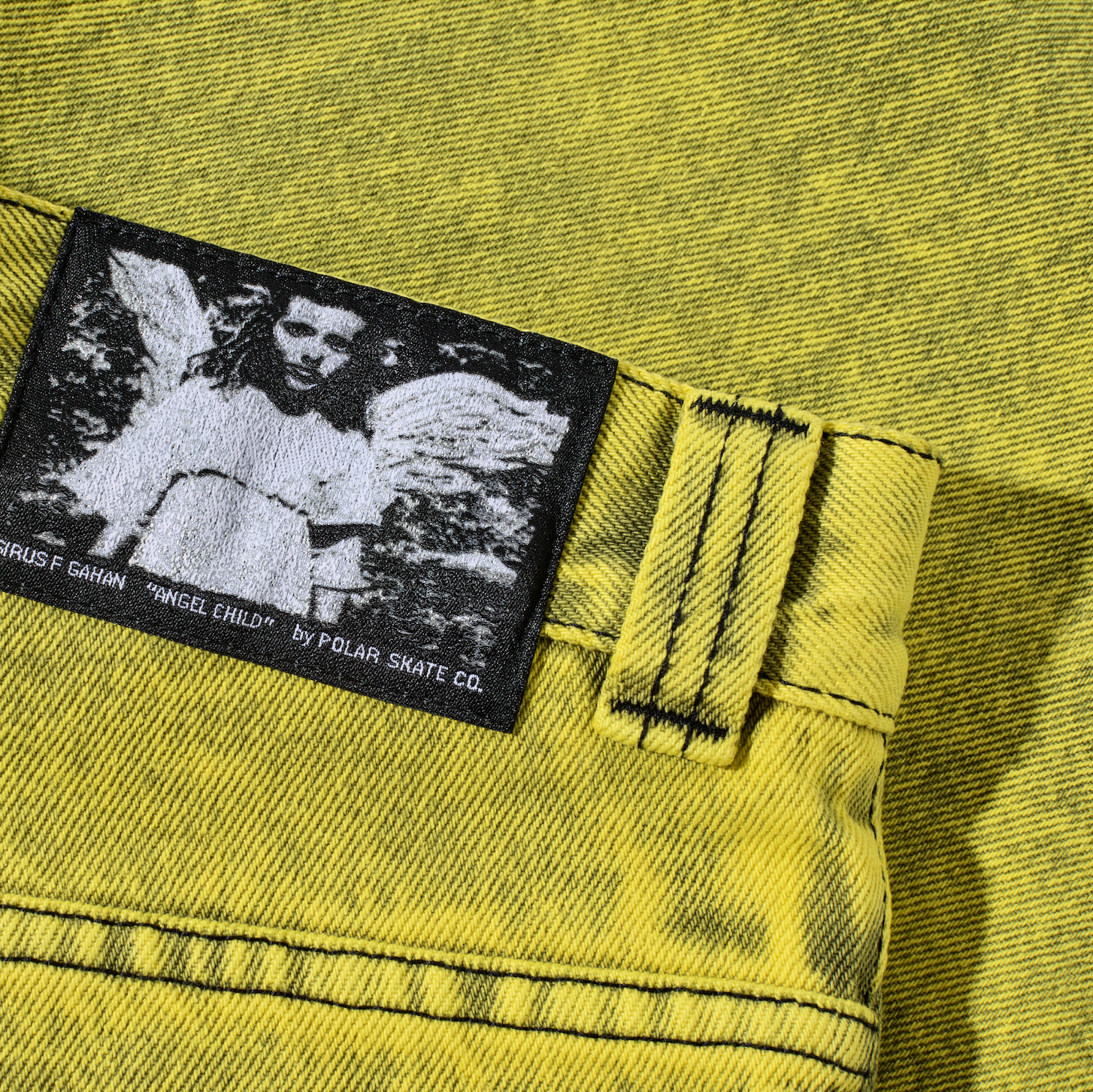 polar-skate-co-big-boy-shorts-angel-child-lemon-black image 5
