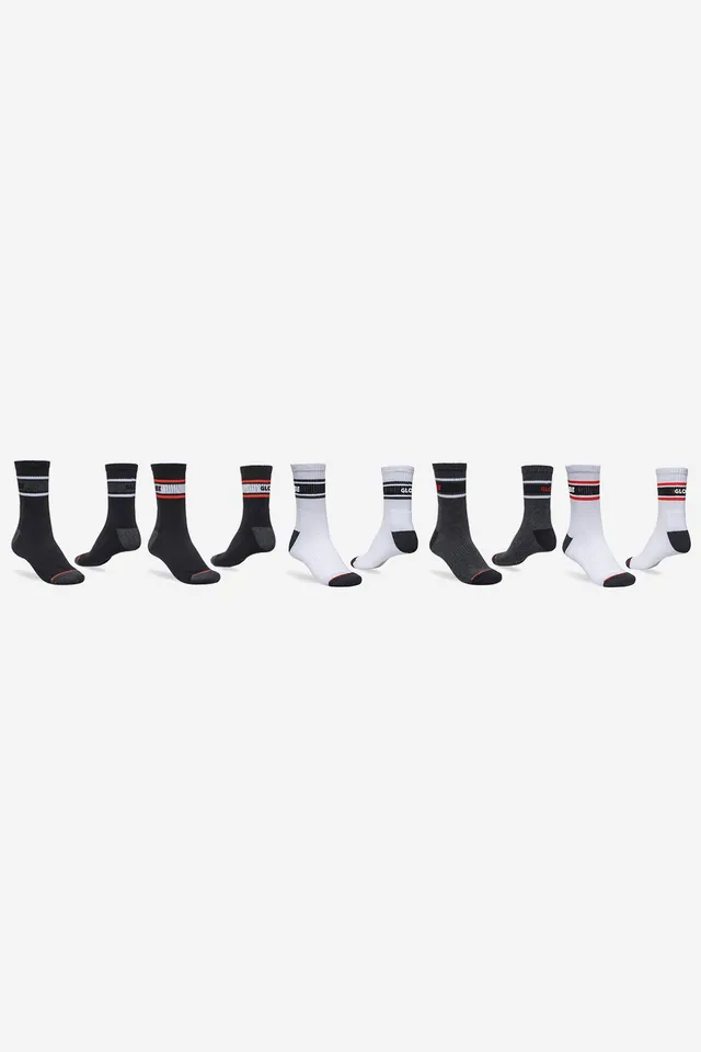 globe-triple-stripe-crew-socken-5er-pack-assorted image 1