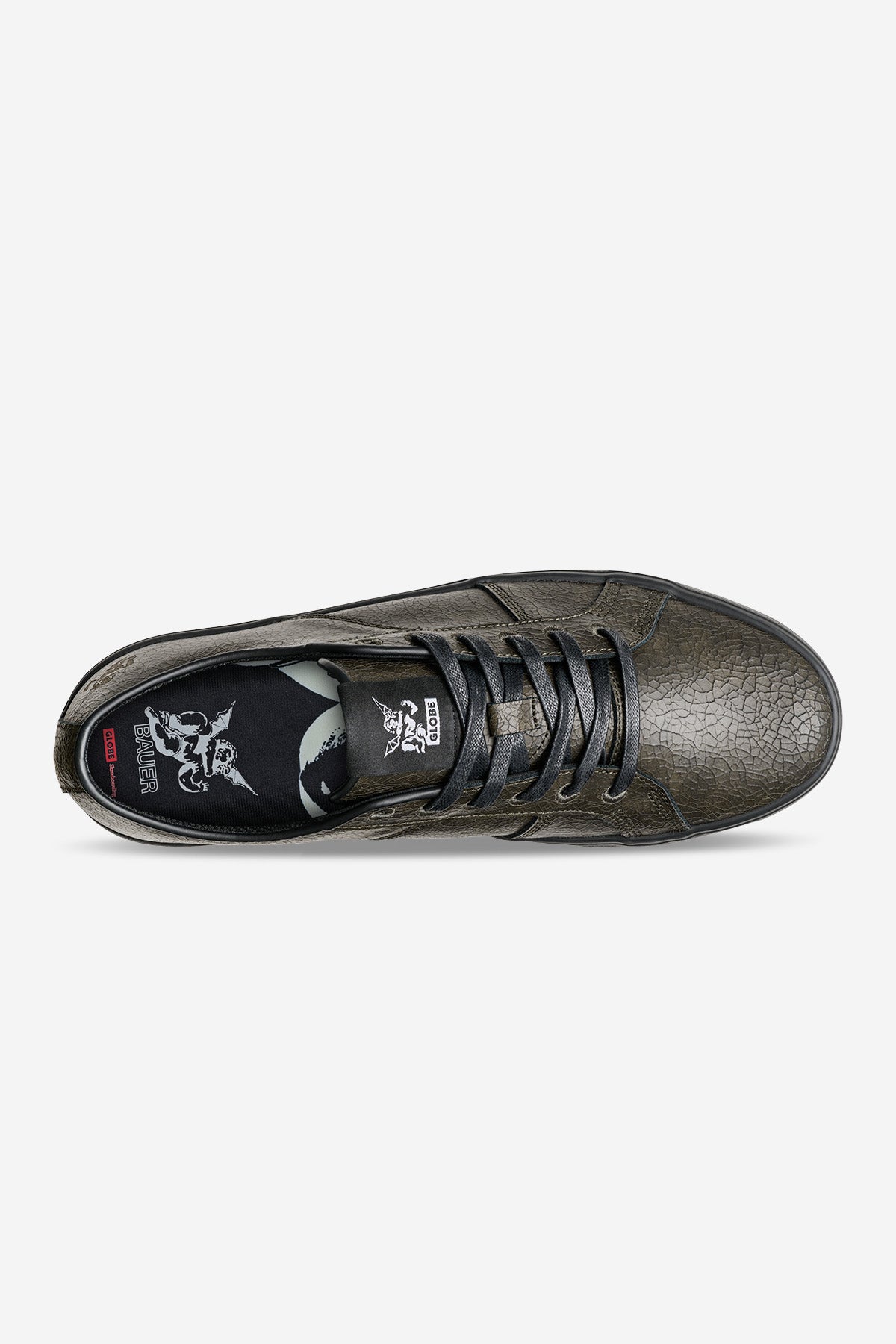globe-surplus-bauer-skateschuh-black-distress-bauer-val-bauer-signaturmodell image 5