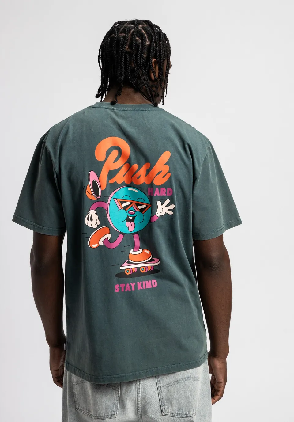 titus-x-yeye-weller-push-hard-t-shirt image 1