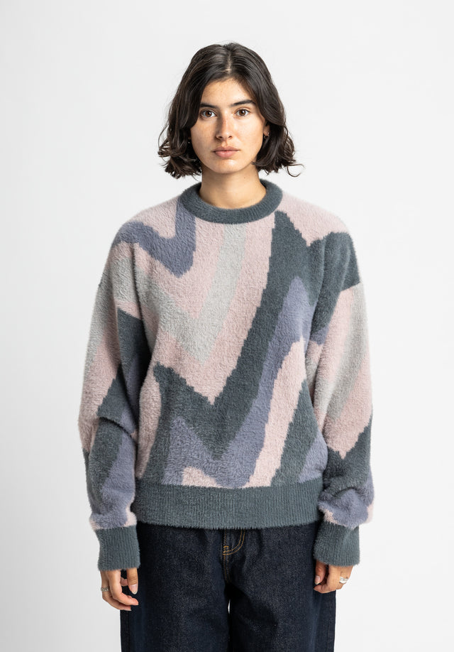 titus-marlia-knit-sweatshirt-regular-fit-flauschiger-strick-rundhalsausschnitt image 2