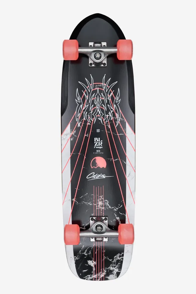 globe-blazer-fuego-32-cruiserboard-bamboo-red image 1