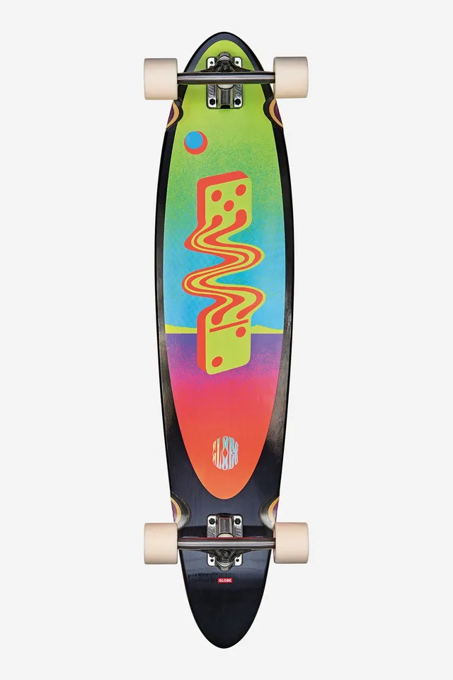 globe-pinner-classic-40-longboard-yer-playin-kicktail-pintail image 1